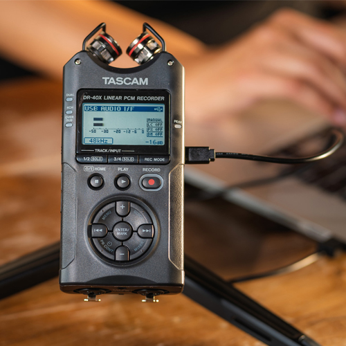 Tascam DR-40X can turn your room into studio in a minute