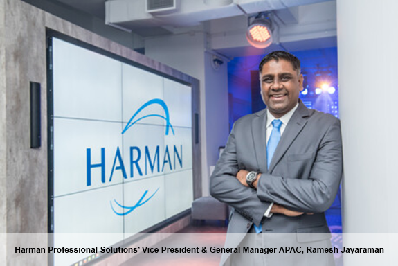 Harman Professional Solutions’ vice president and general manager APAC, Ramesh Jayaraman@1.25x