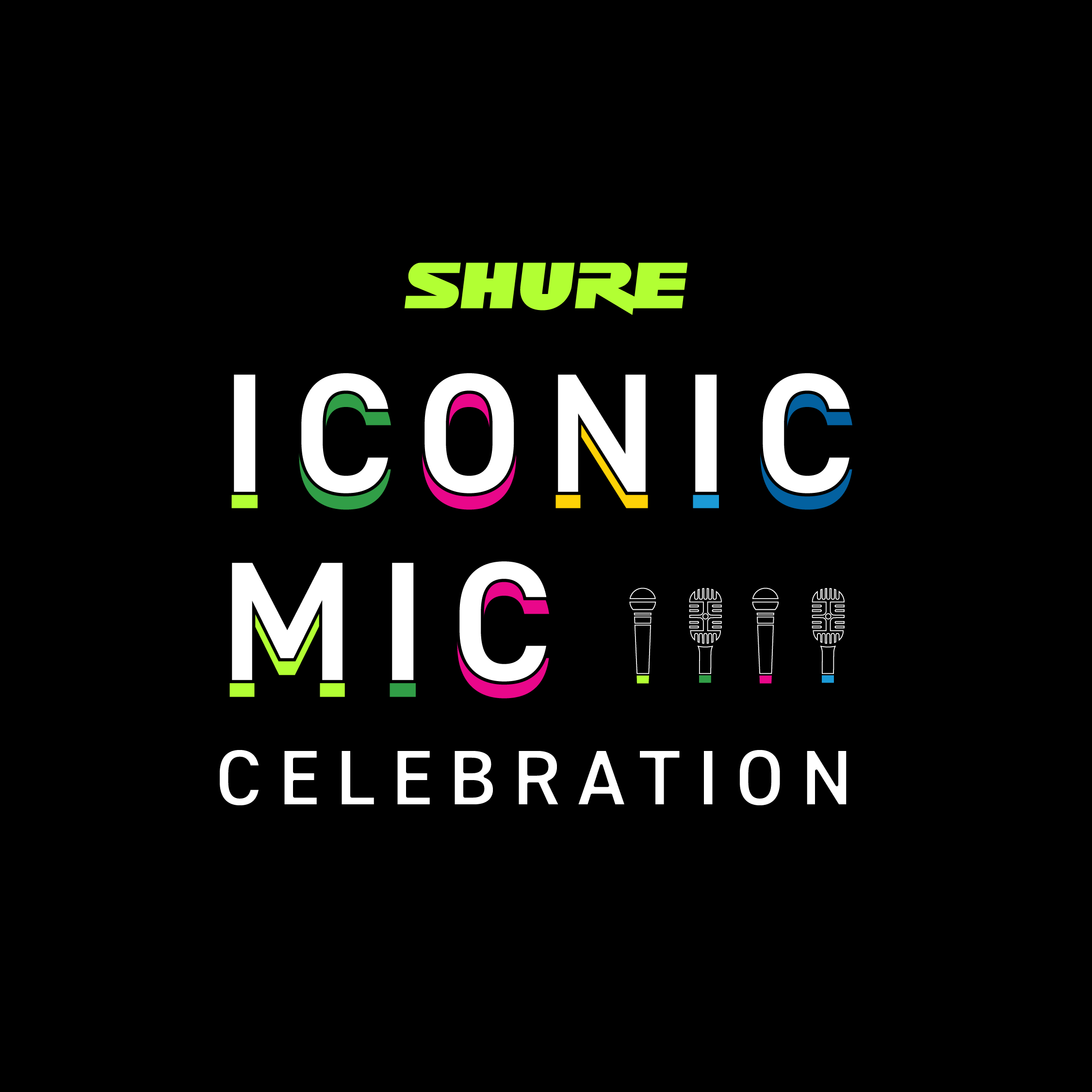 Shure Iconic Mic Celebration