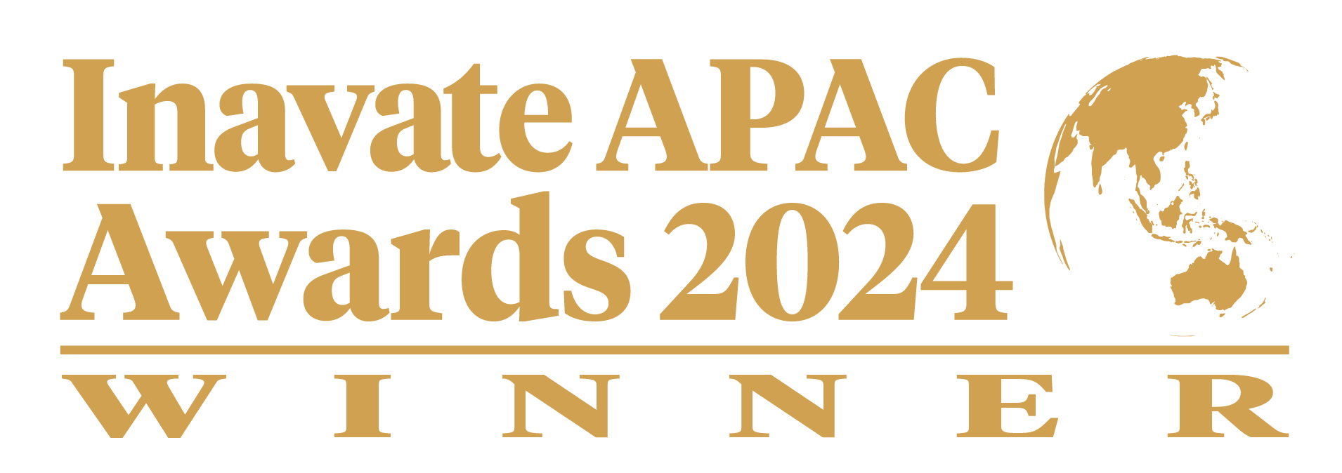 Inavate APAC Awards 2024 LOGO winner Gold
