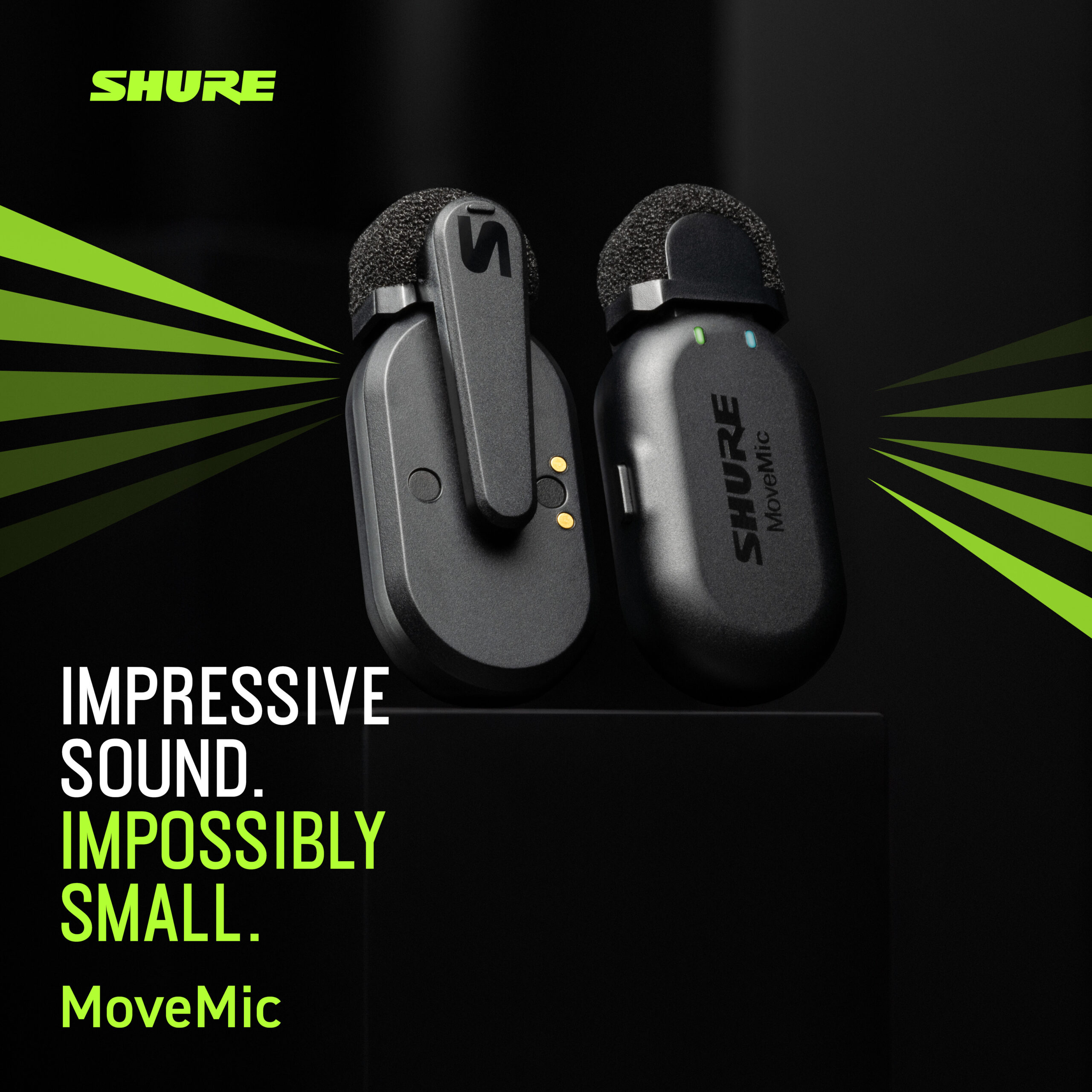 Shure MoveMic Wireless Lavalier Microphones