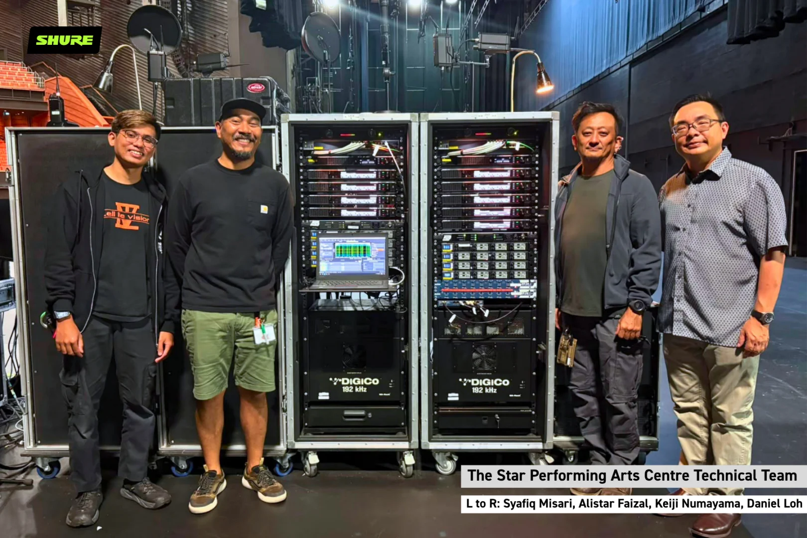The Star Performing Arts Centre Strengthens Wireless Monitoring with Shure Axient® Digital PSM