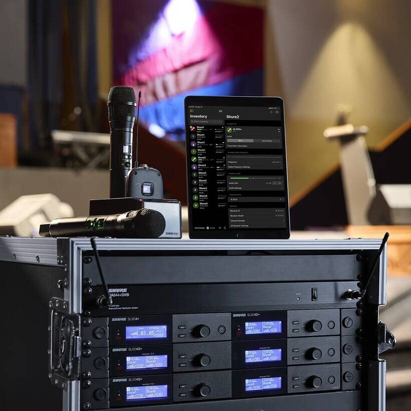 Shure SLX-D+ Wireless Microphone Systems